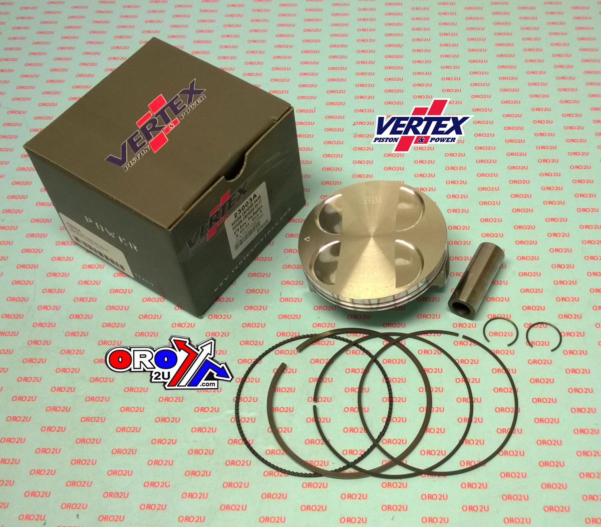 PISTON KIT VERTEX 96.0 D HONDA CRF 450 R/X 04-17, VERTEX 23003D COMPR 12,1:1