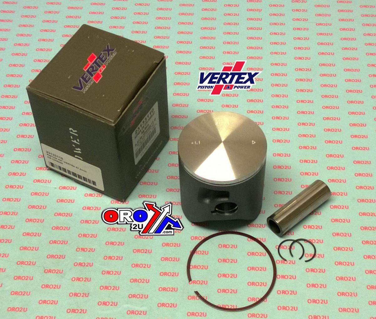 PISTON KIT VERTEX 68.0 HONDA CR/CRE 250 05-07, VERTEX 23133160 OS +1.60