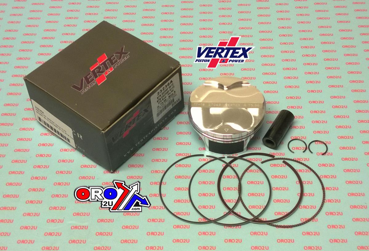 PISTON KIT VERTEX 76.0 A HC KTM SX/EXC 250 06-13, VERTEX 23236A HC COMPR 13,3:1