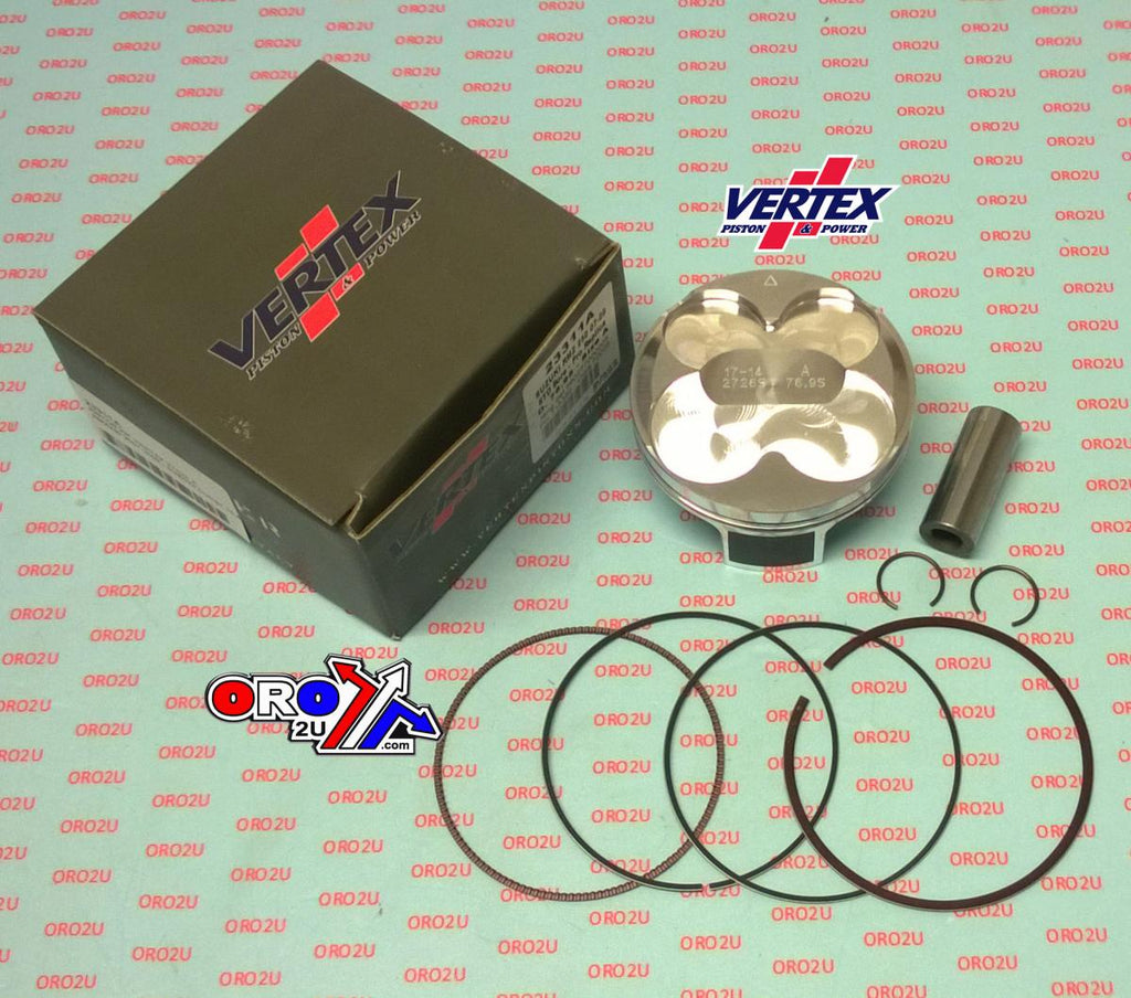 PISTON KIT VERTEX 77.0 A SUZUKI RMZ 250 07-09, VERTEX 23311A COMPR 13,4:1