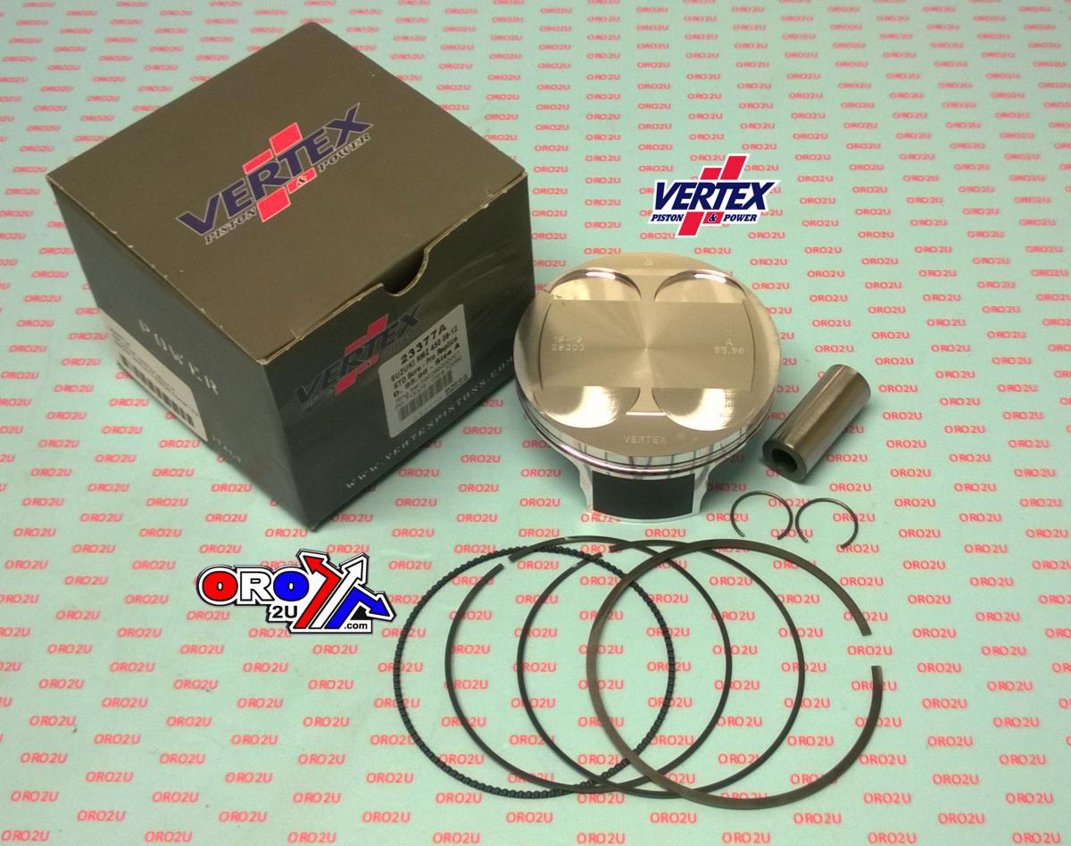 PISTON KIT VERTEX 96.0 C SUZUKI RMZ 450 08-12, VERTEX 23377A COMPR 12,2:1