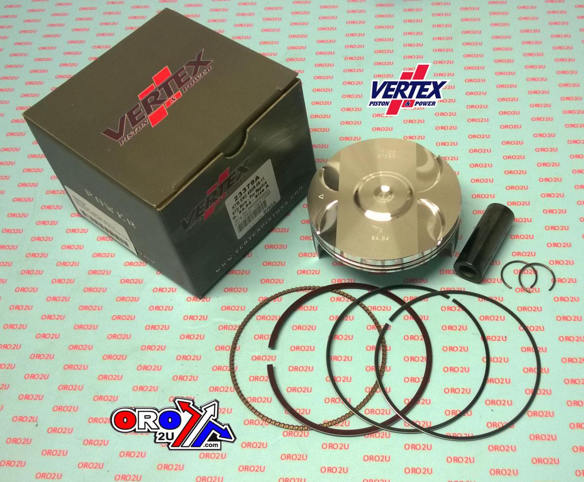 PISTON KIT VERTEX 95.0 B KTM EXC 450 08-11, VERTEX 23379B COMPR 11,9:1