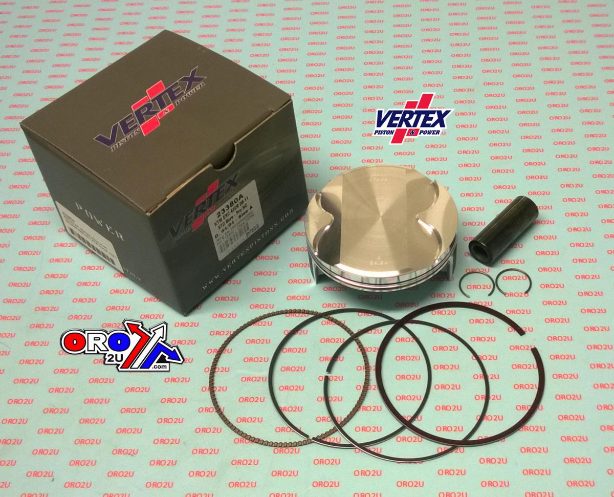 PISTON KIT VERTEX 95.0 C HC KTM EXC 450 08-11, VERTEX 23380C HC COMPR 12,8:1