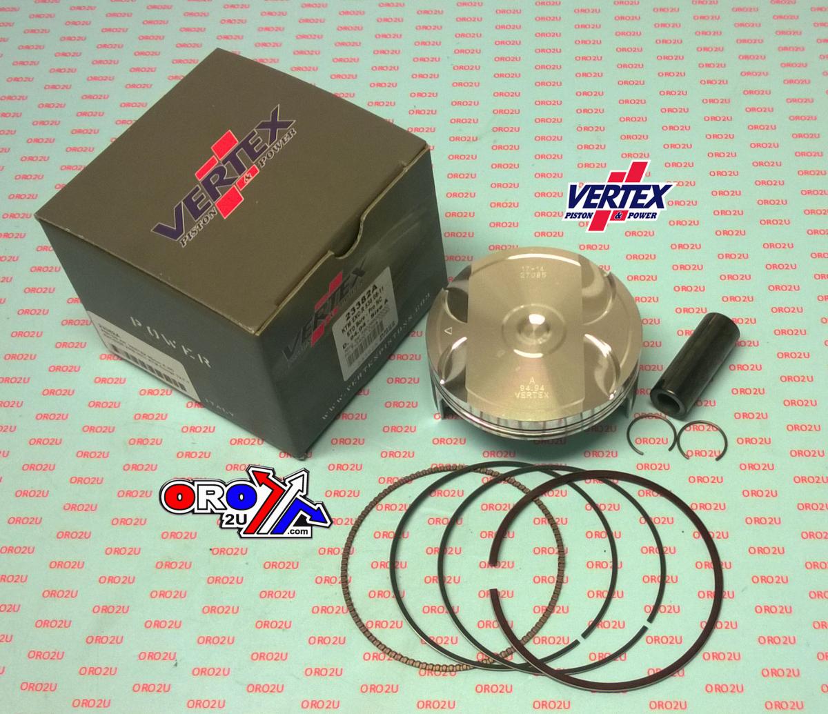 PISTON KIT VERTEX 95.0 C HC KTM EXC 530 08-11, VERTEX 23382C HC COMPR 12,7:1