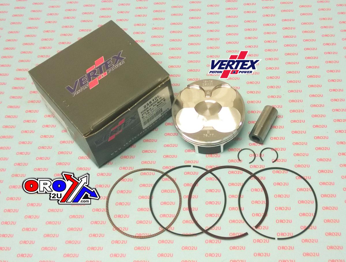 PISTON KIT VERTEX 76.8 A HONDA CRF 250 10-13, VERTEX 23510A COMPR 13,2:1