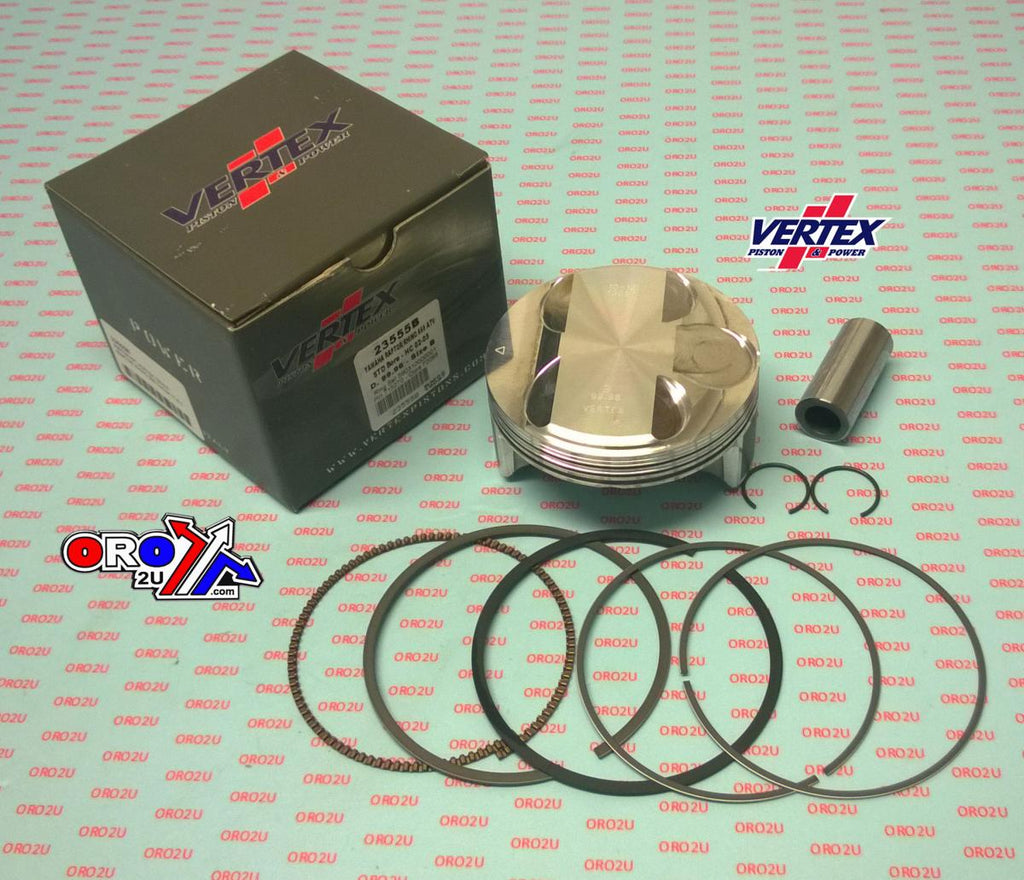 PISTON KIT VERTEX 100.0 B HC YAMAHA 660 RAPTOR 02-05, VERTEX 23555A RHINO HC COMPR 11,0:1