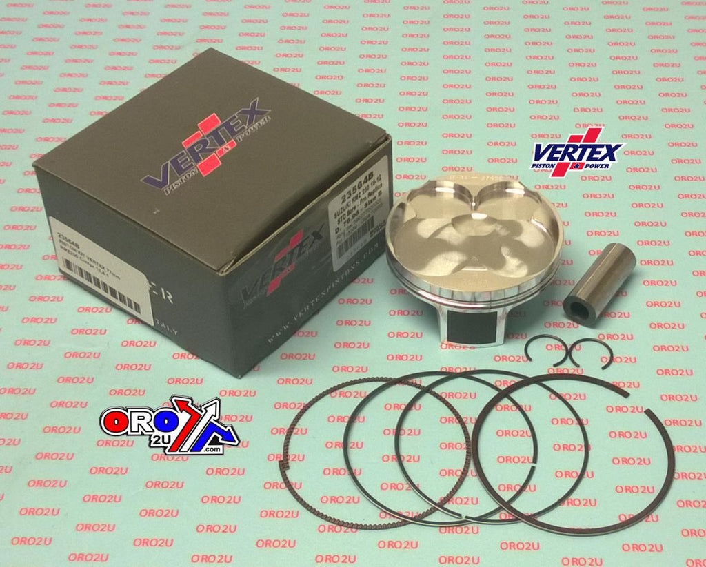 PISTON KIT VERTEX 77.0 A SUZUKI RMZ 250 10-12, VERTEX 23564A COMPR 13,4:1