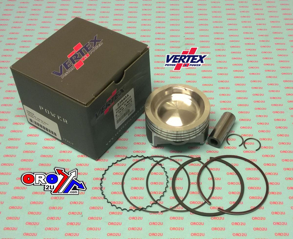 PISTON KIT VERTEX 80.0 B POLARIS RZR/SPORTSMAN 800 09-14, VERTEX 23643A COMPR 10,2:1