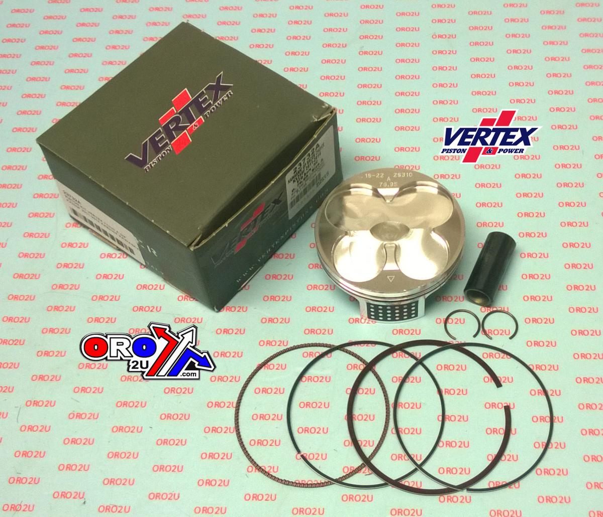 PISTON KIT VERTEX 77.0 A GP KAWASAKI KX/KXE 250 11-14, VERTEX 23723A HC COMPR 14,5:1 GP RACERS CHOICE
