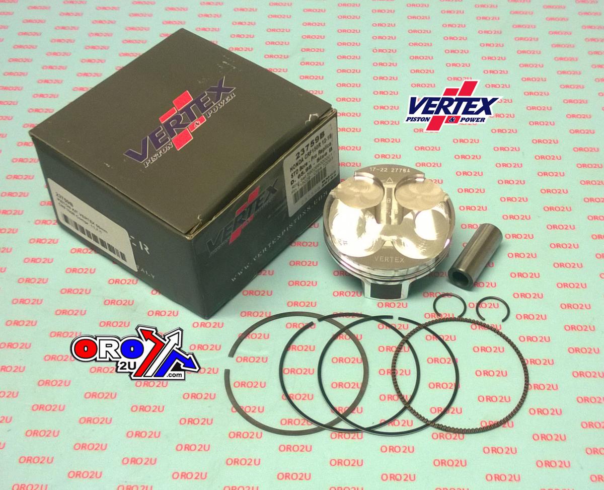 PISTON KIT VERTEX 66.0 C HONDA CRF 150 12-22, VERTEX 23759C COMPR 11,7:1