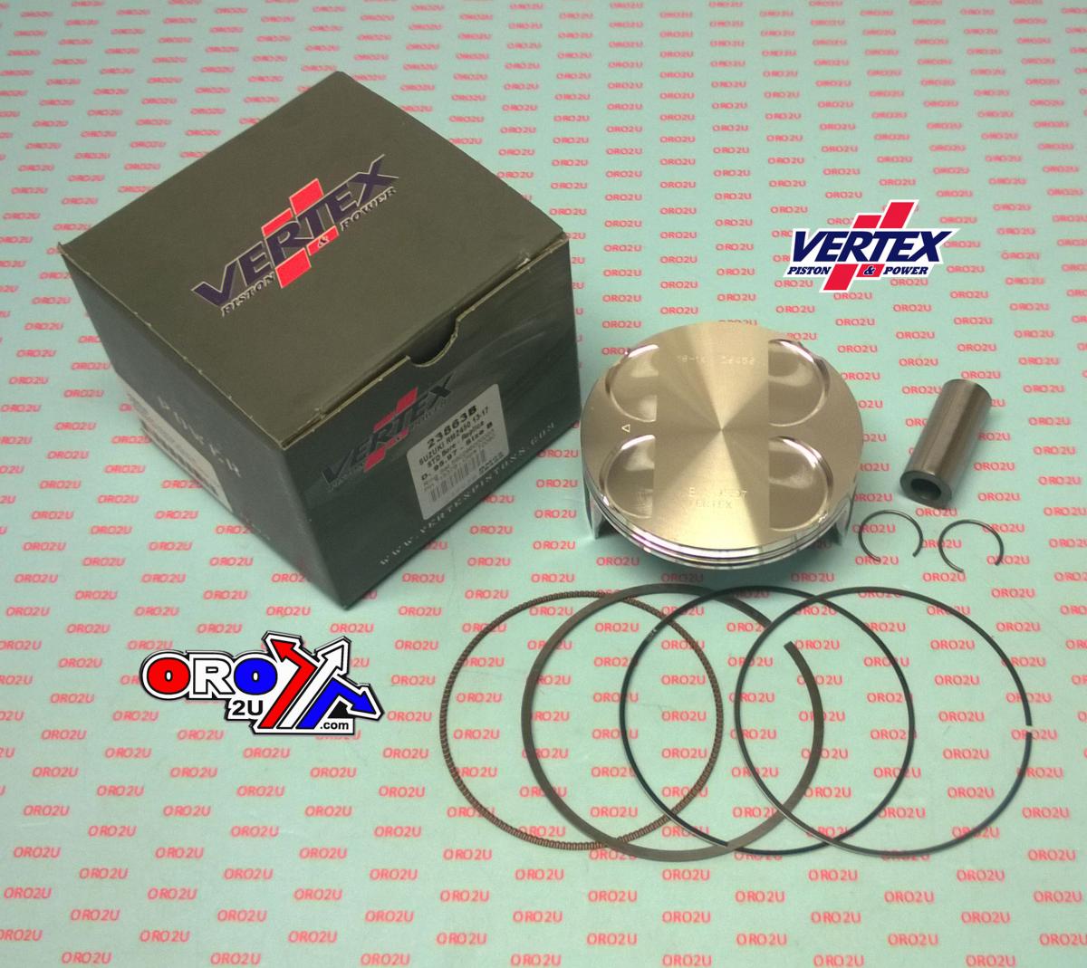 PISTON KIT VERTEX 96.0 D SUZUKI RMZ 450 13-17, VERTEX 23863D COMPR 12,5:1