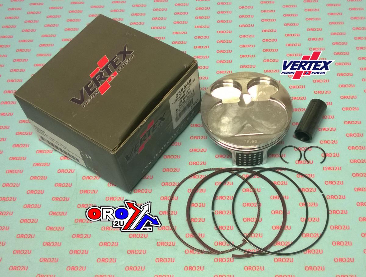 PISTON KIT VERTEX 77.0 B GP YAMAHA WR/YZ 250 14-17, VERTEX 23954B HC COMPR 14,4:1 GP RACERS CHOICE