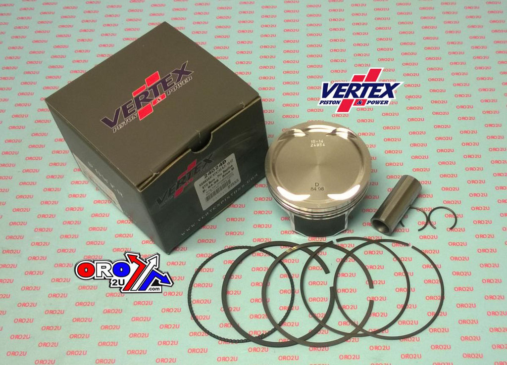 PISTON KIT VERTEX 85.0 D KAWASAKI KFX 750 15-17, VERTEX 24024D BRUTE FORCE COMPR 9,2:1