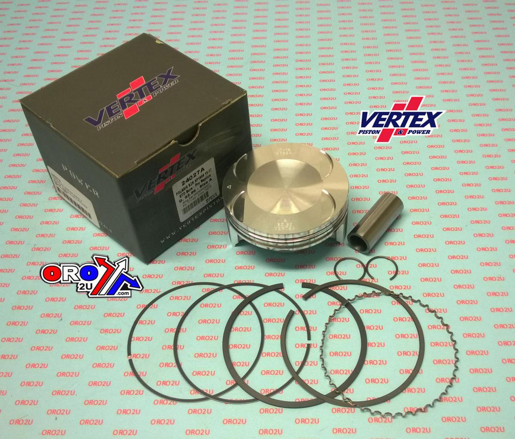 PISTON KIT VERTEX 93.0 B POLARIS RGR/RZR 900 14-18, VERTEX 24027B RZR XP 1000