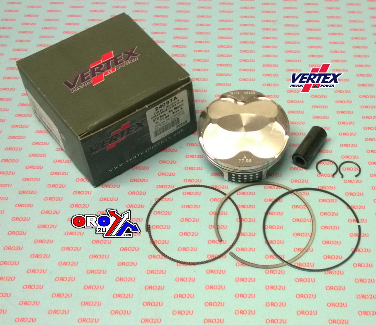 PISTON KIT VERTEX 78.0 A KTM SX 250 16-22, VERTEX 24097A GAS GAS/HUSKY COMPR 14,4:1