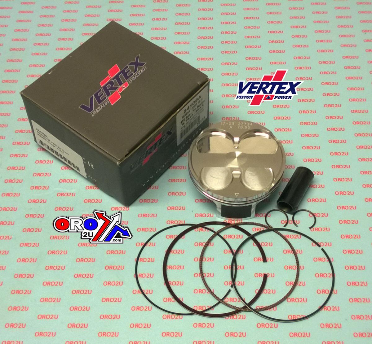 PISTON KIT VERTEX 77.0 B YAMAHA WR/YZ 250 16-19, VERTEX 24109B COMPR 13,5:1