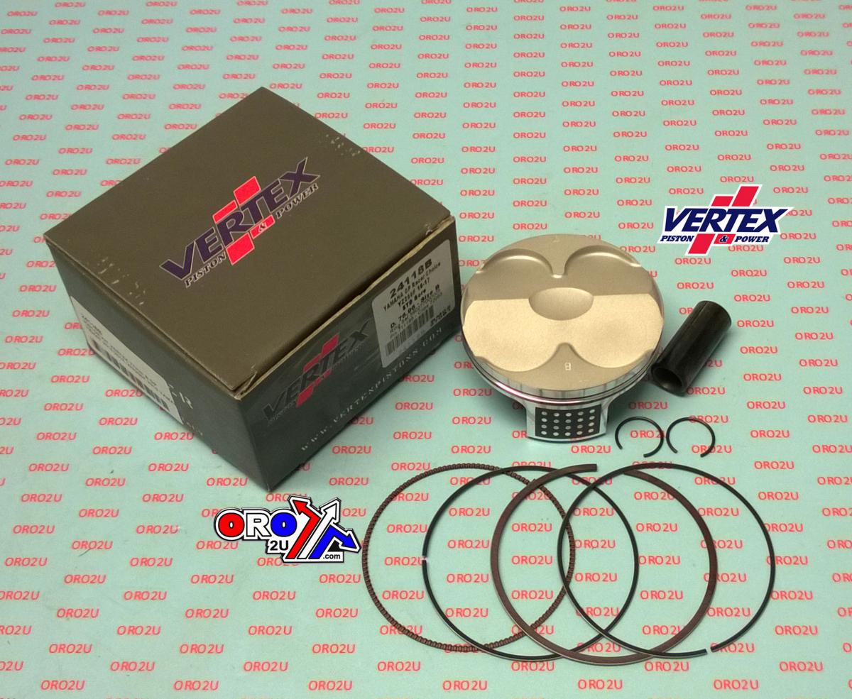 PISTON KIT VERTEX 77.0 B GP YAMAHA WR/YZ 250 16-19, VERTEX 24118B HC COMPR 13,7:1 GP RACERS CHOICE