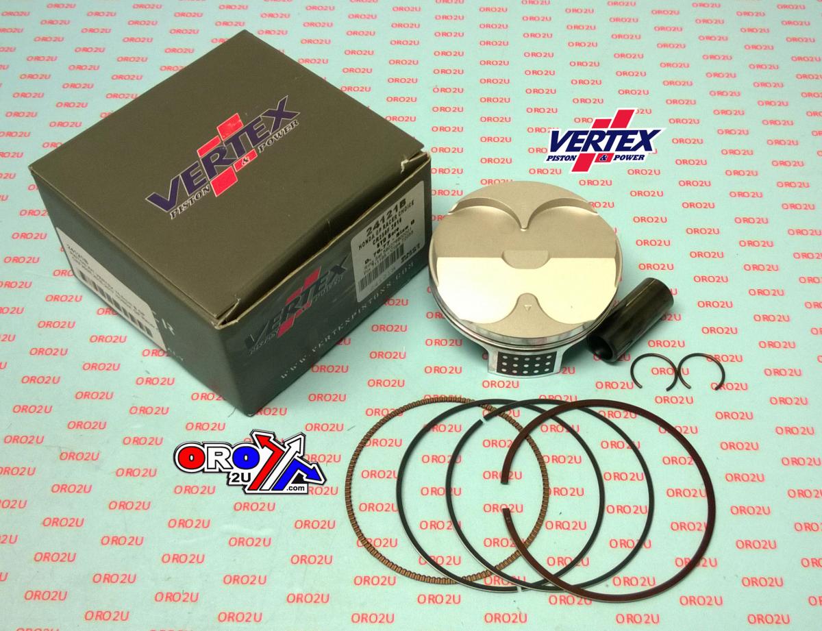 PISTON KIT VERTEX 76.8 B GP HONDA CRF 250 16-17, VERTEX 24121B HC COMPR 14,0:1 GP RACERS CHOICE