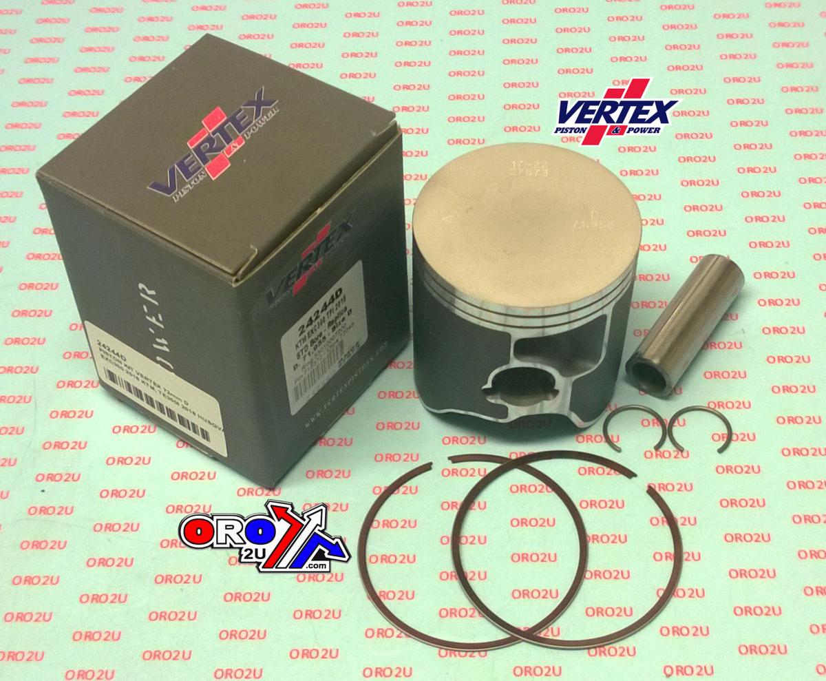 PISTON KIT VERTEX 72.0 A KTM EXC 300 TPI 18-22, VERTEX 24244A GAS GAS EC 300/HUSKY TE 300 TPI