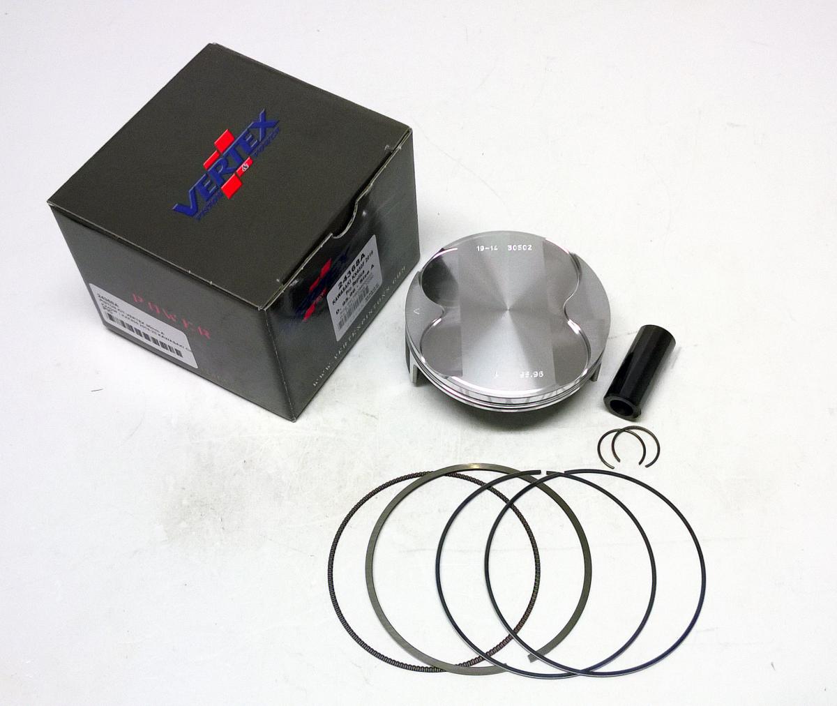 PISTON KIT VERTEX 96.0 A KAWASAKI KX 450 19-22, VERTEX 24368A COMPR 12,5:1