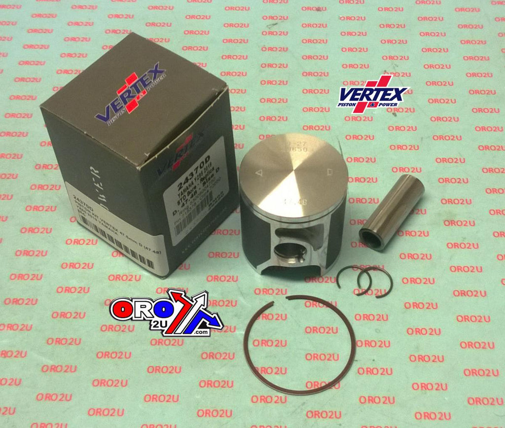 PISTON KIT VERTEX 47.5 C YAMAHA YZ 85 02-22, VERTEX 24370C