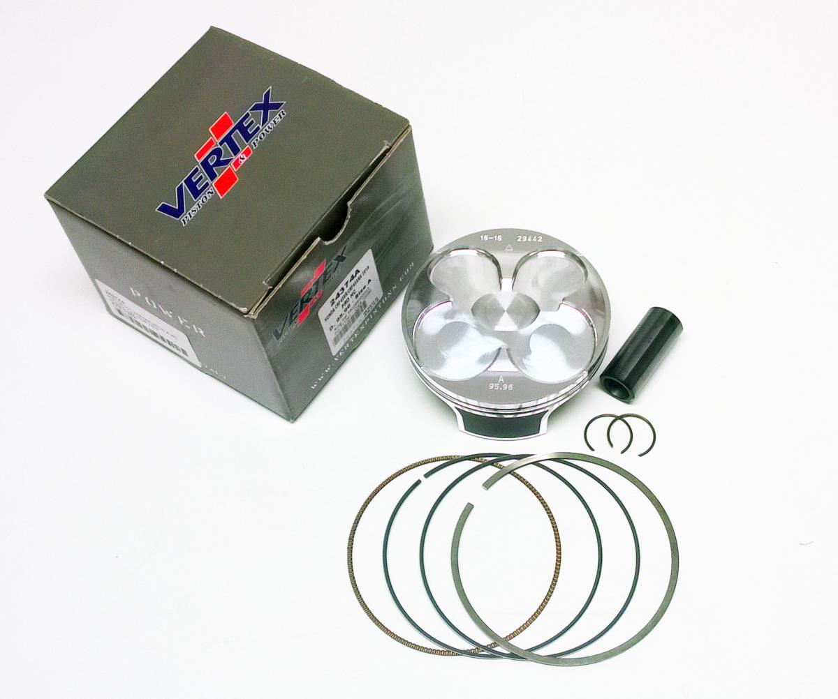 PISTON KIT VERTEX 96.0 A HC HONDA CRF 450 R/RX 19-22, VERTEX 24374A HC COMPR 14,5:1