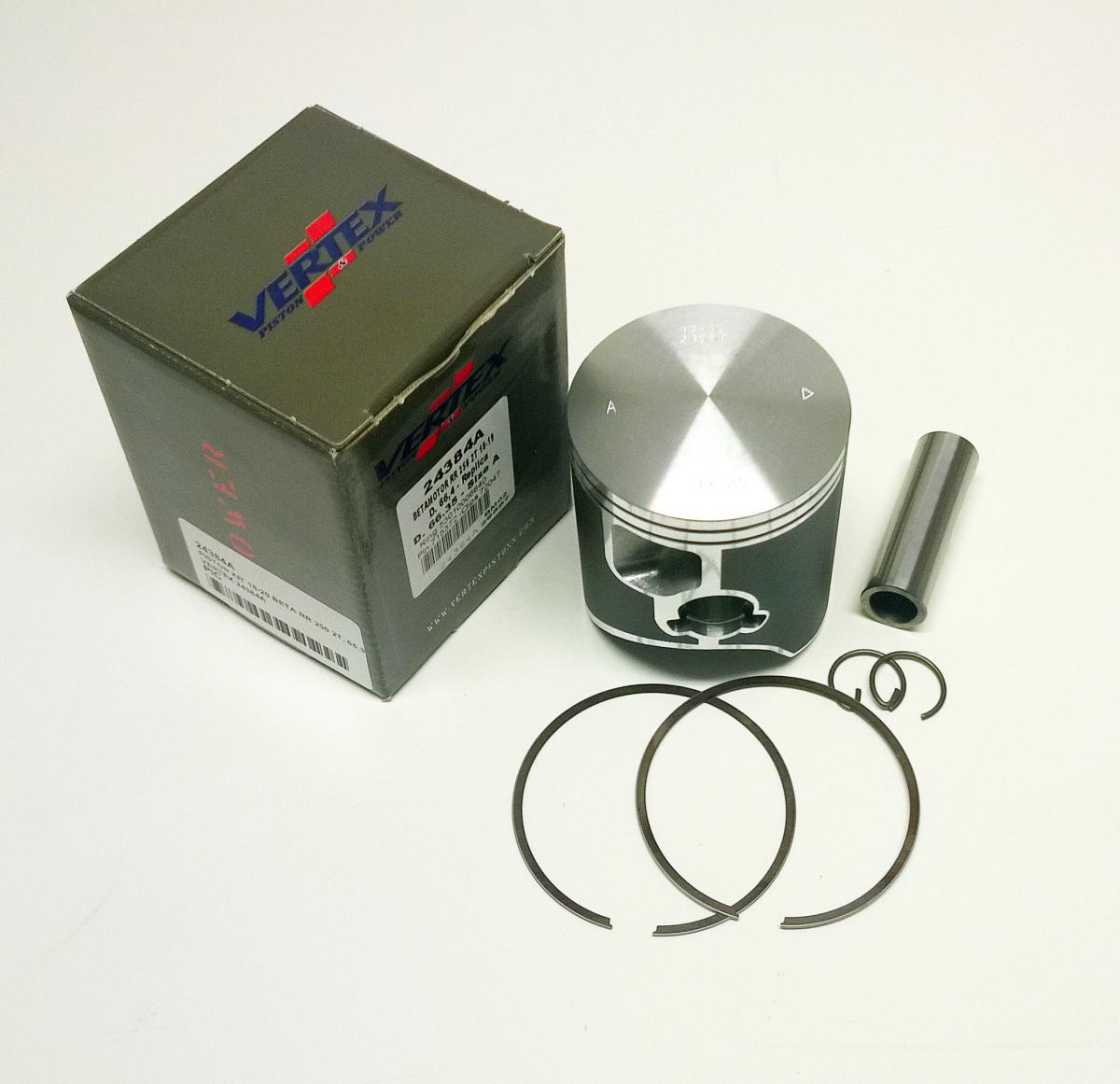 PISTON KIT VERTEX 66.4 C BETA RR 250 2T 18-23, VERTEX 24384C XTRAINER