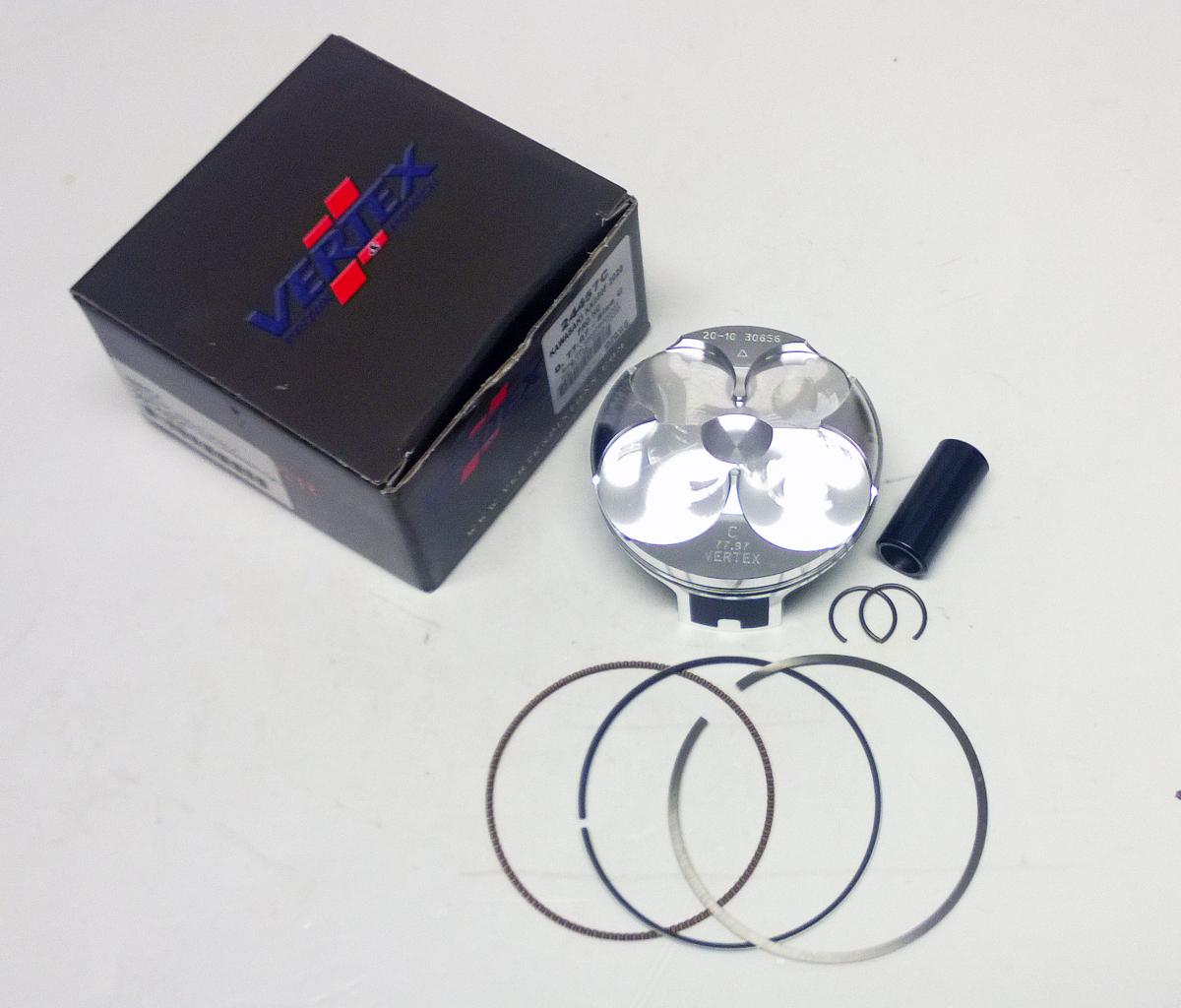 PISTON KIT VERTEX 78.0 A HC KAWASAKI KX 250 2020, VERTEX 24457A HC COMPR 14,9:1