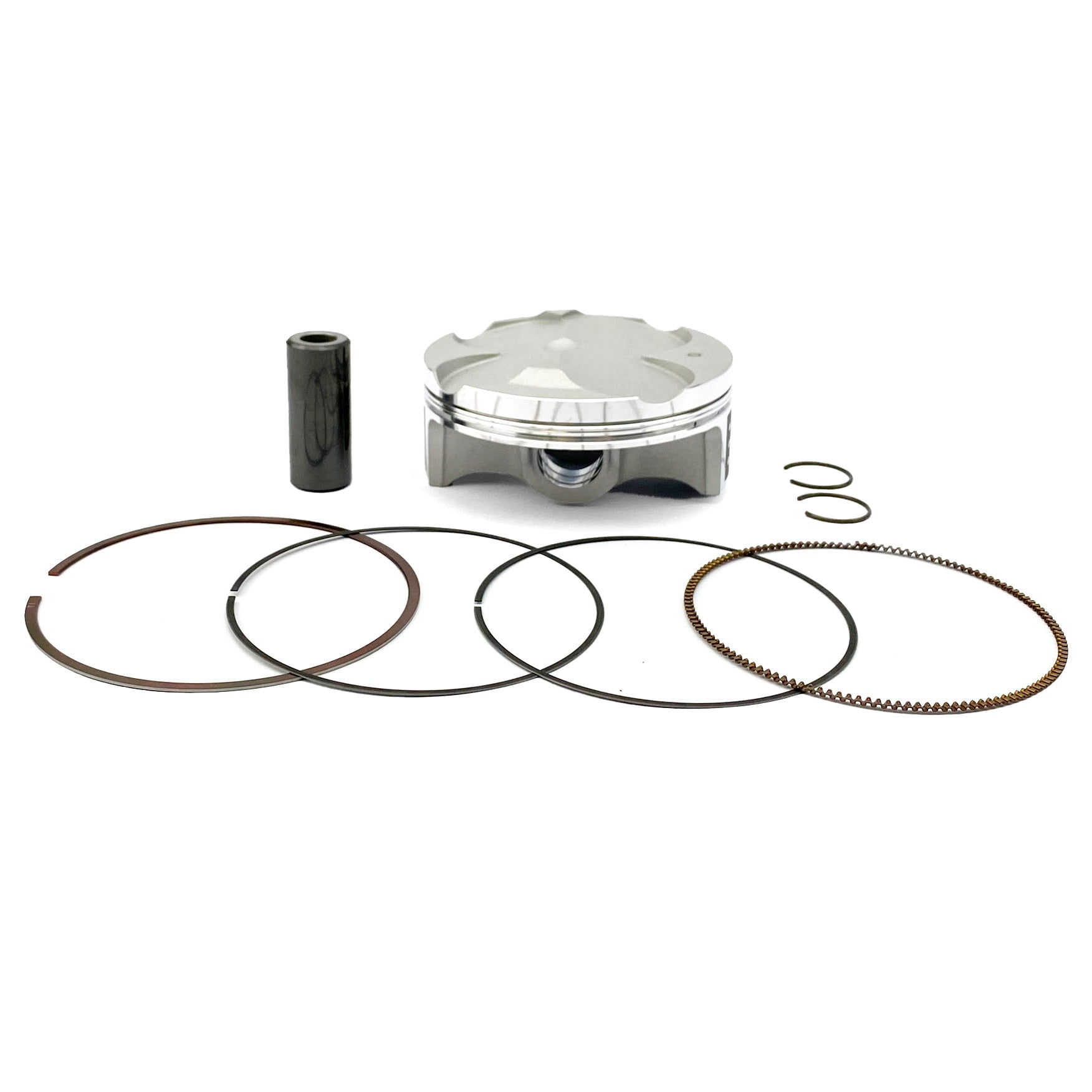 PISTON KIT VERTEX, RACERS CHOICE 78.0 D KAWASAKI KX 250 23-24, VERTEX 24629D HIGH COMPRESSION