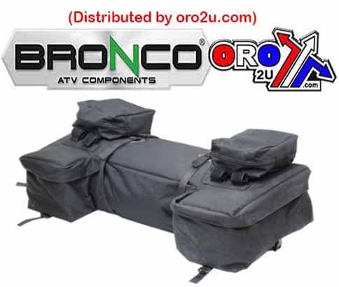REAR RACK BAG BLACK, BRONCO AT-16051