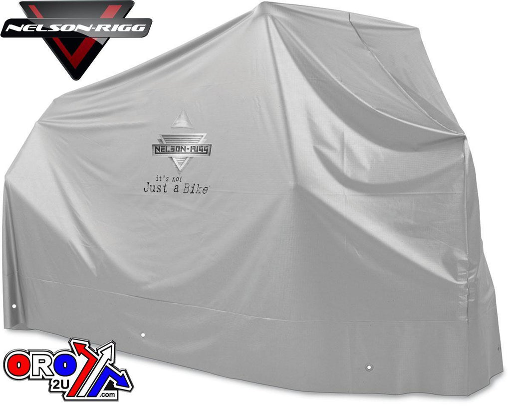 ECONO COVER GRAY X-LARGE, MOTORCYCLE BIKE SOFT PVC, MC-901-04-XL