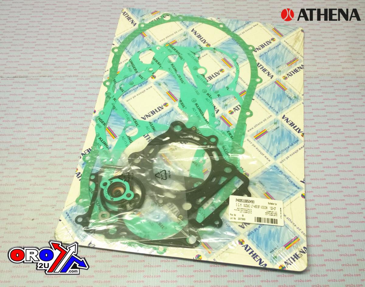 GASKET FULL SET 02-07 LTA500F, ATHENA P400510850490, 1140109850