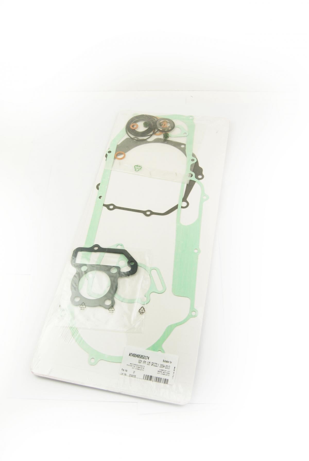 GASKET FULL SET 04-13 YFM125, ATHENA P400485850174 GRIZZLY