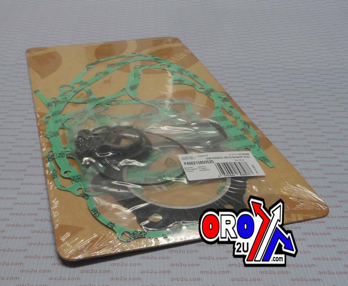 GASKET FULL SET 79-83 XR XR500, ATHENA P400210850520 HONDA