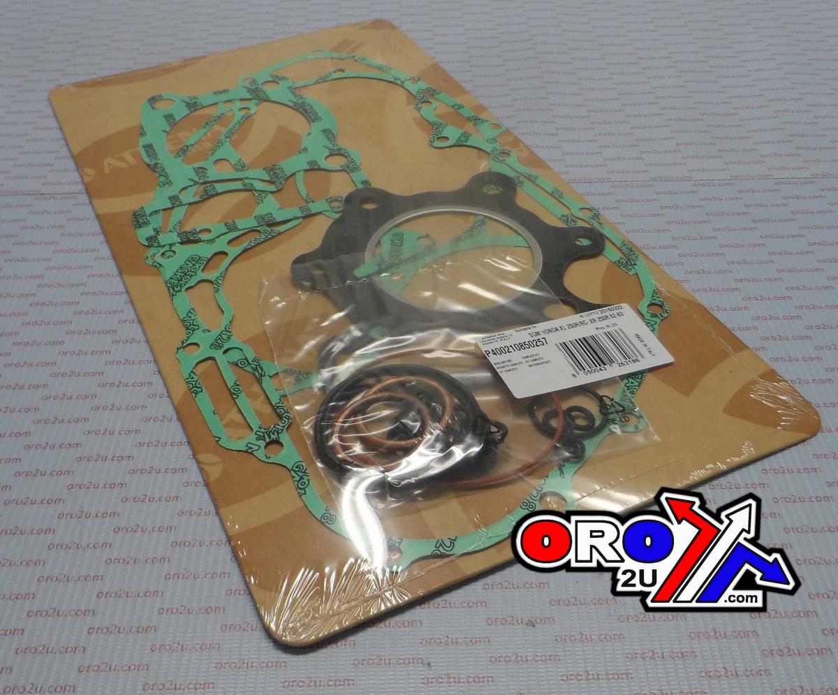 GASKET FULL SET XR250R 81-82, ATHENA P400210850257 25pcs