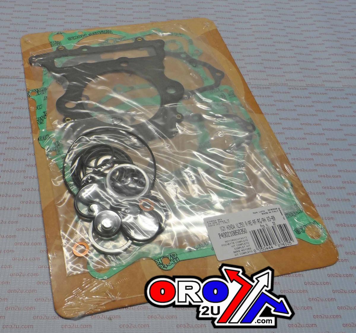 GASKET FULL SET 83-89 XL350, ATHENA P400210850350 HONDA