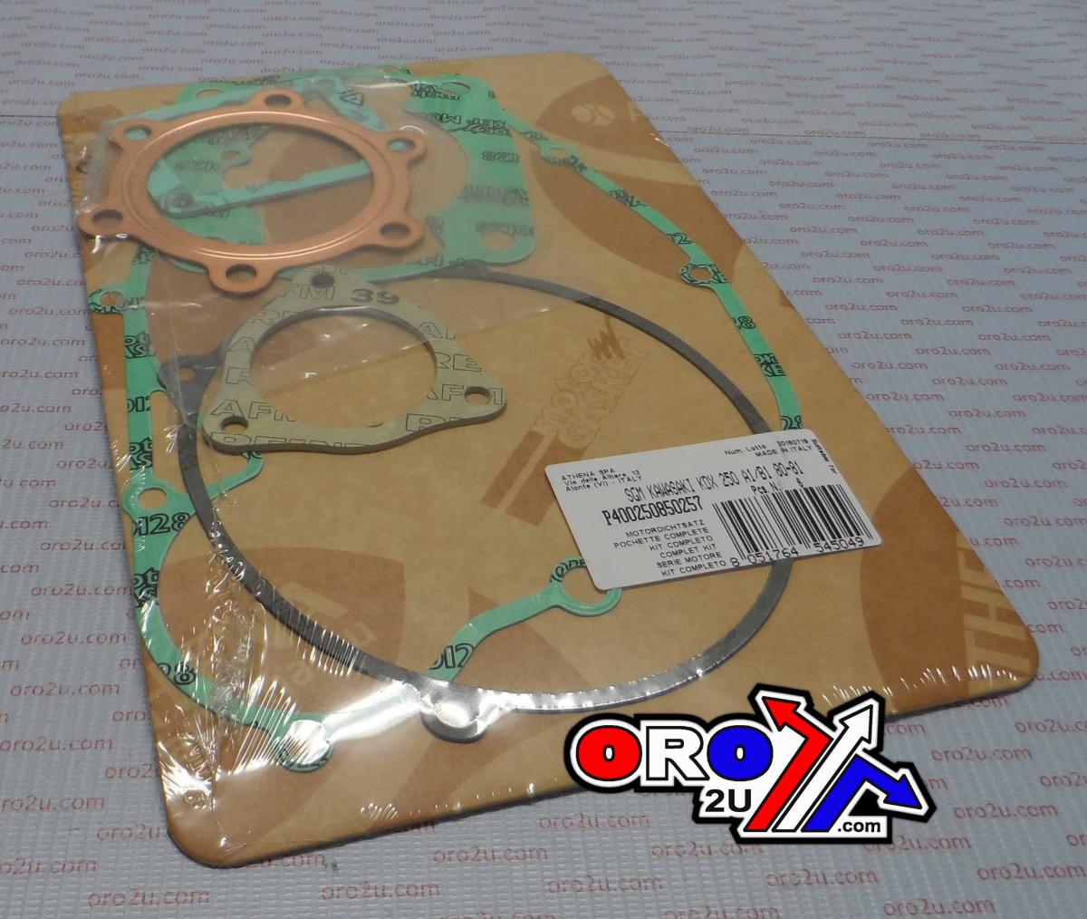 GASKET TOP SET KX250 78-79, ATHENA P400250850257 KAWASAKI