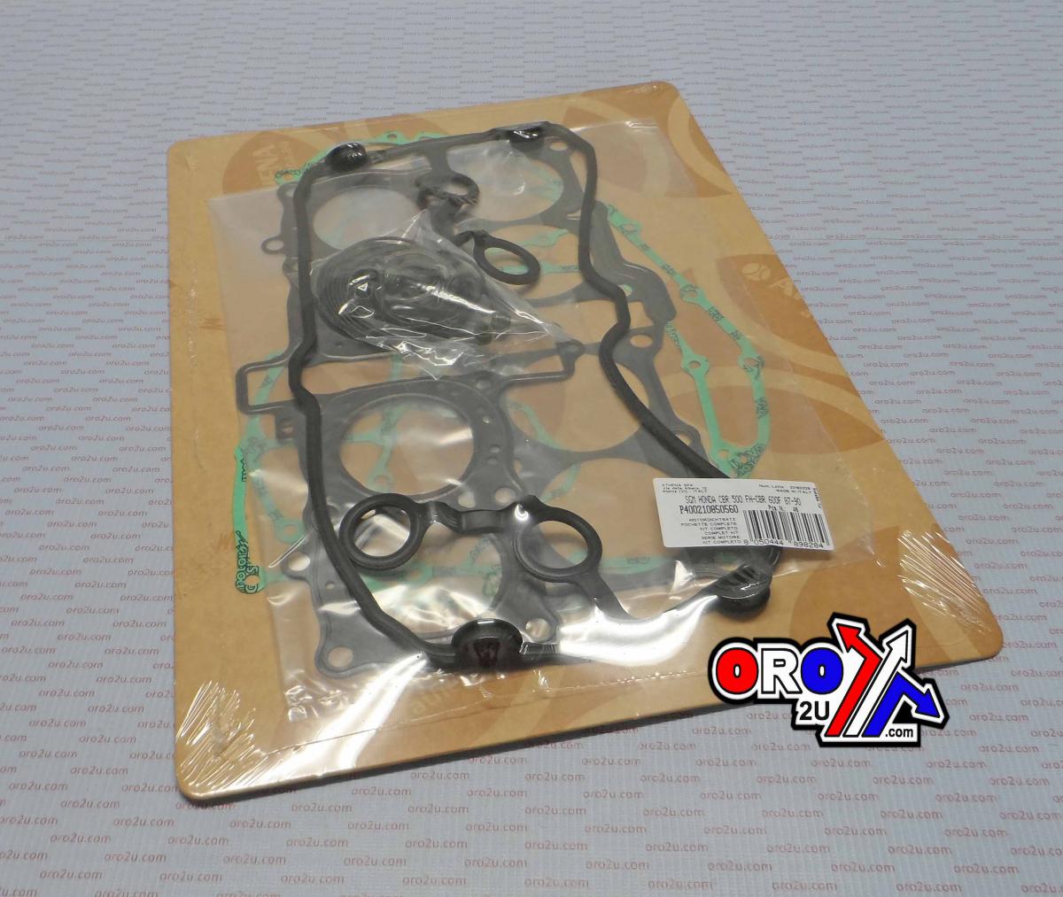 GASKET FULL KIT CBR 500F 600F 87-90, ATHENA P400210850560 HONDA