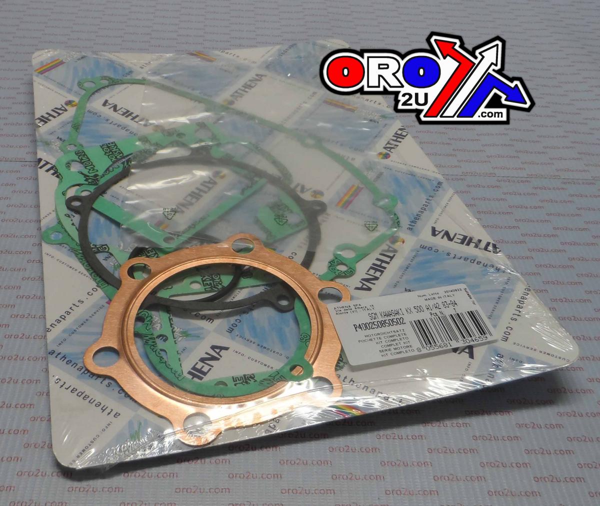 GASKET FULL SET 83-84 KX500, ATHENA P400250850502 KAWASAKI
