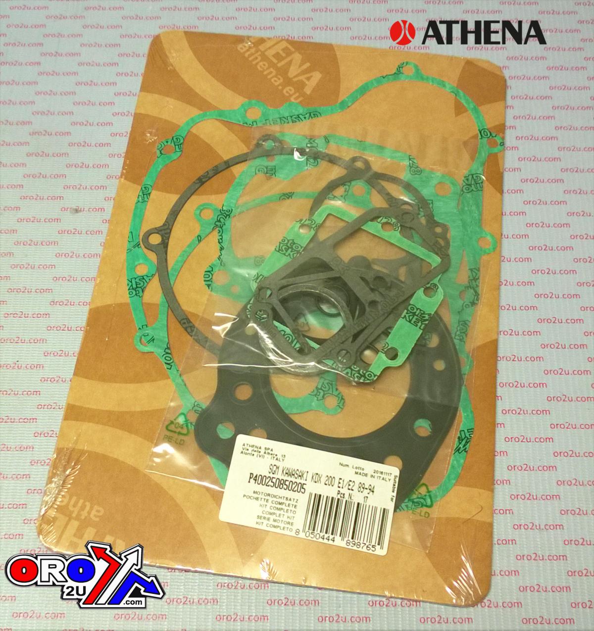 GASKET FULL SET 89-94 KDX200, ATHENA P400250850205