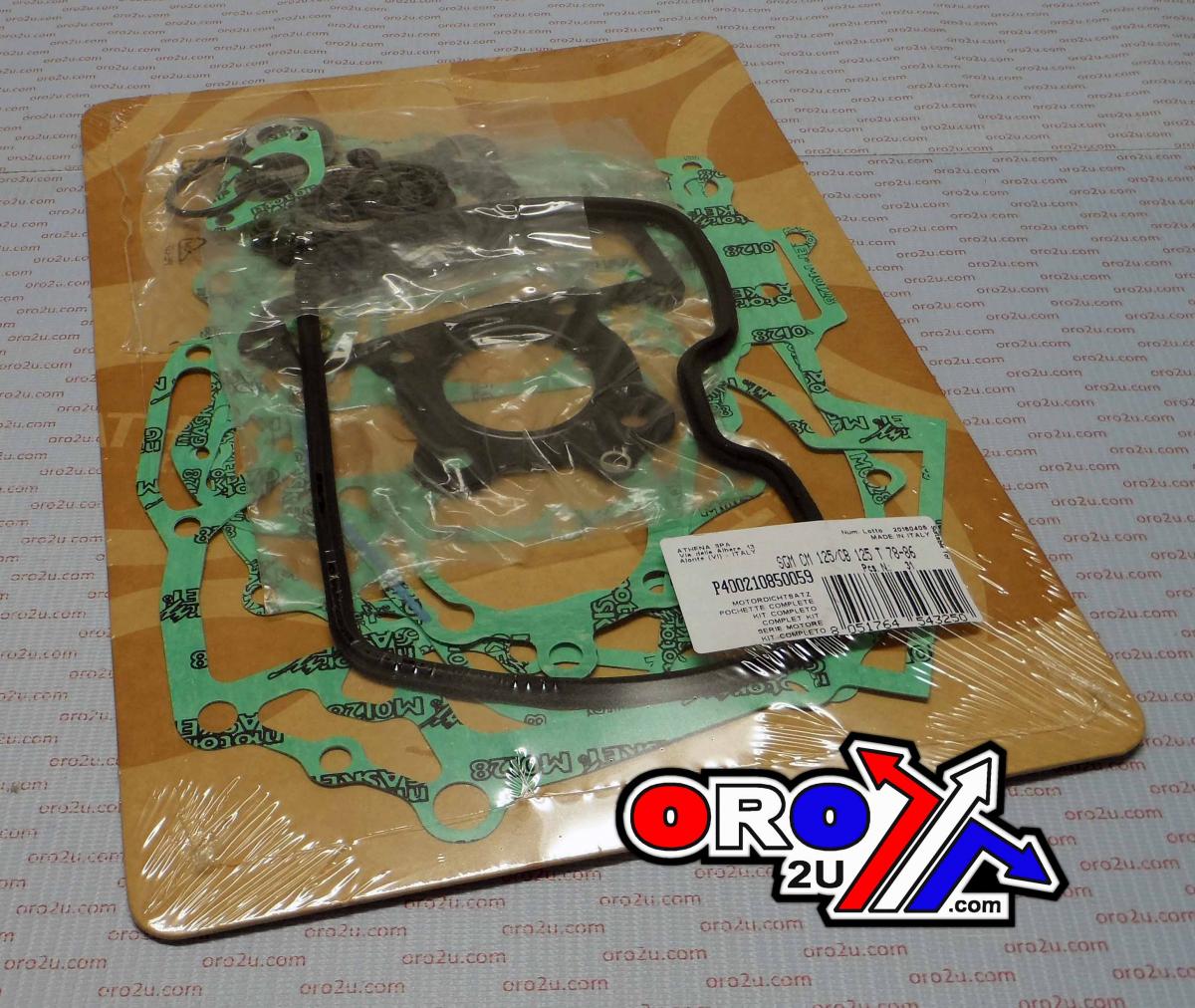 GASKET FULL SET 78-86 CB125T, ATHENA P400210850059 HONDA