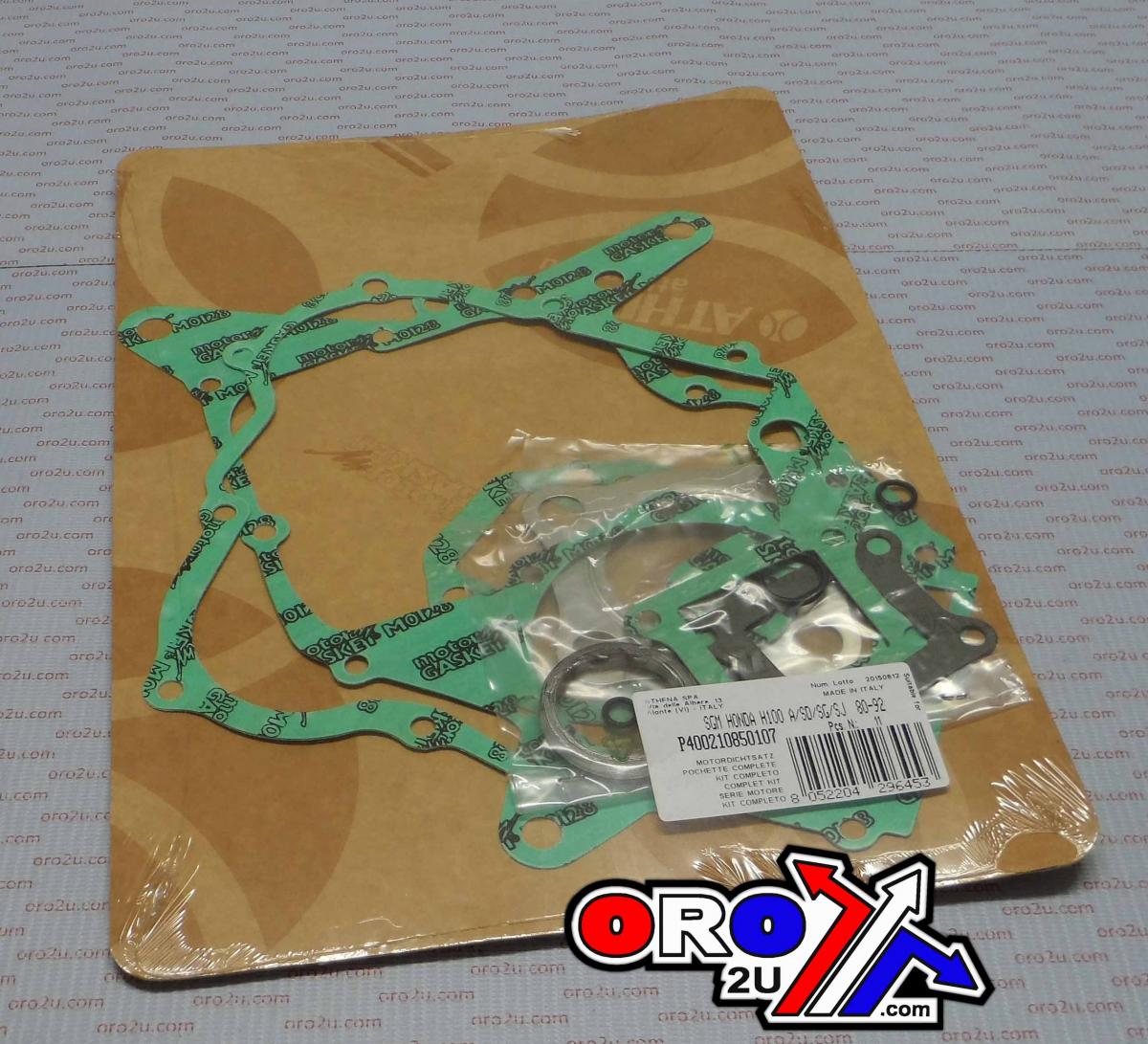 GASKET FULL SET H100 MB100, ATHENA P400210850107 HONDA