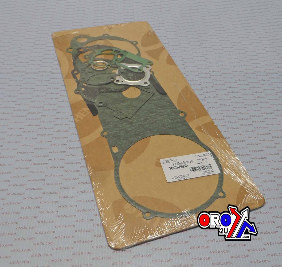 GASKET FULL SET SH50 88-95, ATHENA P400210850004 HONDA
