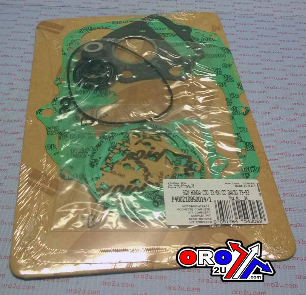 GASKET FULL SET C50 Z50 79-86, ATHENA P400210850014/1 HONDA