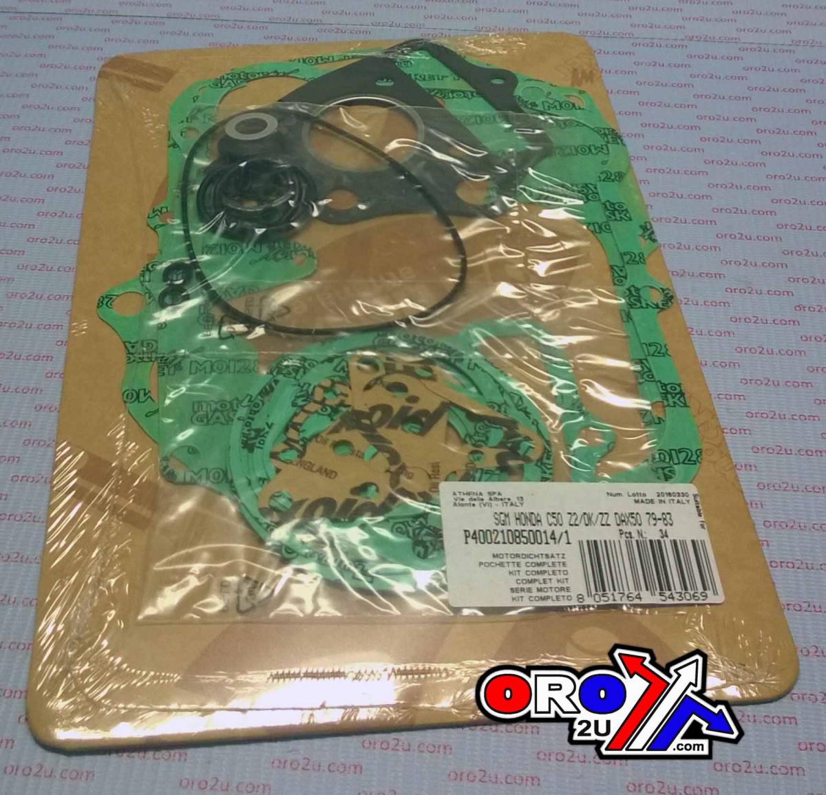 GASKET FULL SET C50 Z50 79-86, ATHENA P400210850014/1 HONDA
