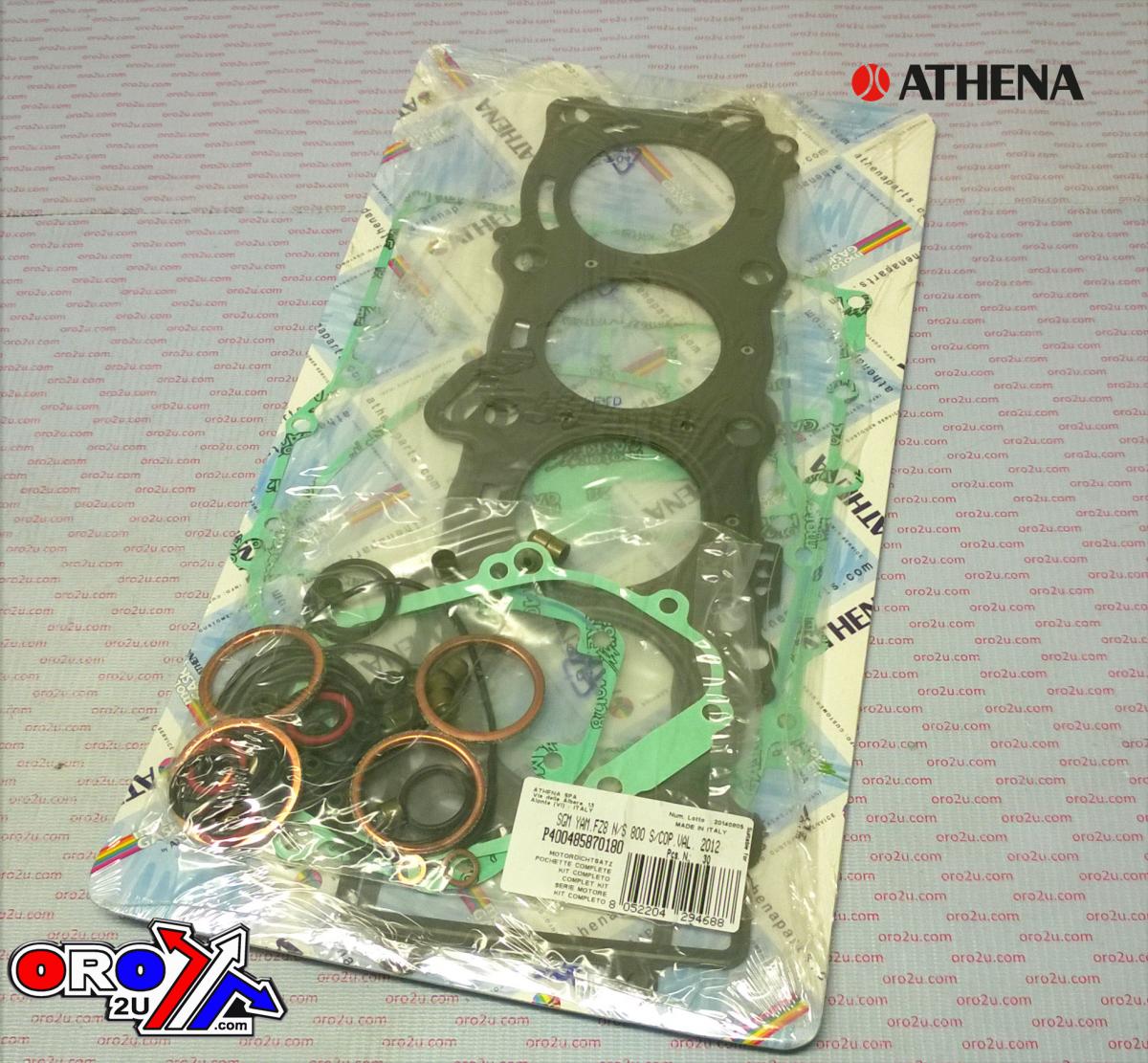 GASKET FULL SET FZ8 800 11-12, ATHENA P400485870180 YAMAHA