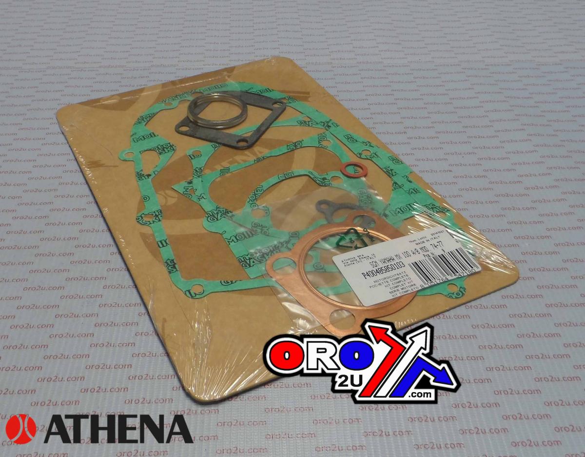 GASKET FULL SET DT100 74-93, ATHENA P400485850103 YAMAHA