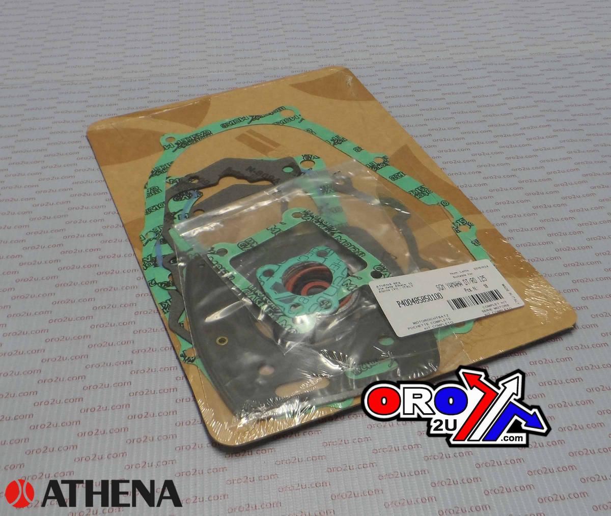 GASKET FULL SET RD DT125 88-90, ATHENA P400485850100 YAMAHA