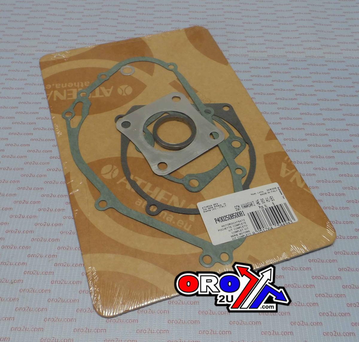 GASKET FULL SET AE AR KD80, ATHENA P400250850081 KAWASAKI
