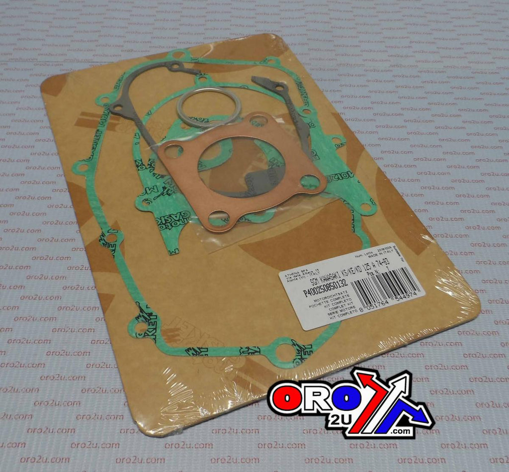 GASKET FULL SET KD KE KS125, ATHENA P400250850132 KAWASAKI